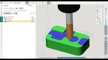 SprutCAM Milling 2D Basic Beginnners Toolpath Machining