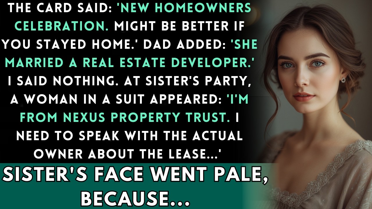 Sister Said ‘Skip My Housewarming’ — Then Her Mortgage Company Showed Up Asking for Me...