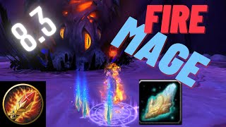 New Fire Mage Guide For Patch 8.3 || Worldvein Resonance Mage || WoW