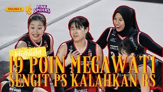 Kumpulan Poin Megawati Hangestri vs Pink Spiders Ronde 2 V-League 2023-2024 I Home