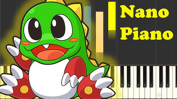 Bubble Bobble Theme Song On Piano EASY