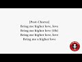 Kygo, Whitney Houston - Higher Love (Lyrics / Lyric Video)