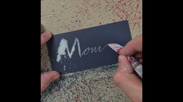 Splatter Calligraphy Name Request no.248