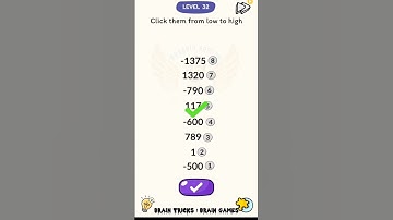 Brain Tricks Level 32 #braintricks #shorts