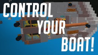 control your boat on build a boat for treasure? new g