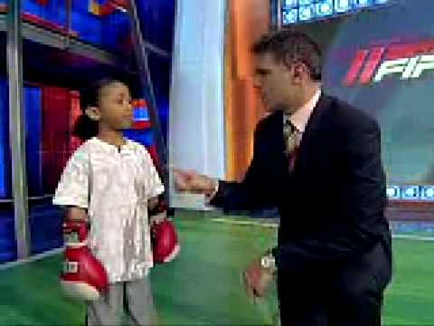 6 year old boxing kid AMAZING