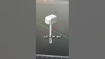 How I Get my Thor’s hammer in 30minute.#blender #3dblender #aftereffect #thorloveandthunder