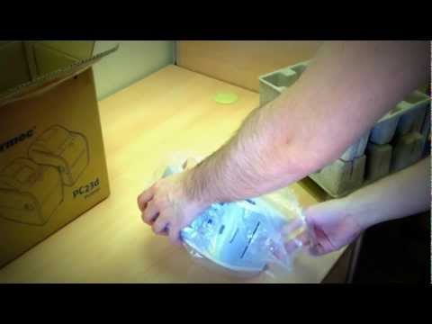 Intermec PC23d (RFID) unboxing