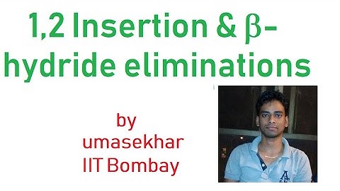 1,2 Insertion & beta-hydride eliminations