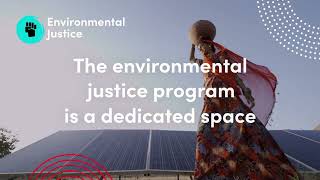 Climate Week NYC 2022 - event theme - environmental Justice