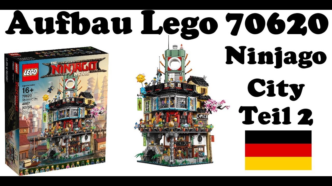 Aufbau Lego 70620 Teil 2 - Ninjago City - YouTube
