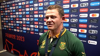 South African players speak after Rugby World Cup victory