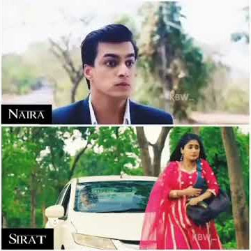 Naira and sirat same scene #yrkkh