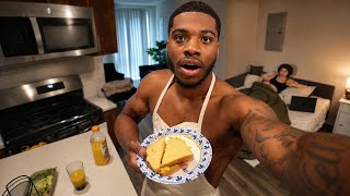 i cooked for her..