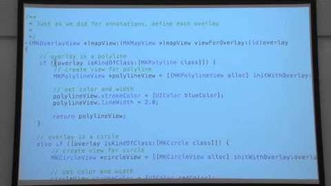 CS164 Section 6 iOS MapKit and Movies