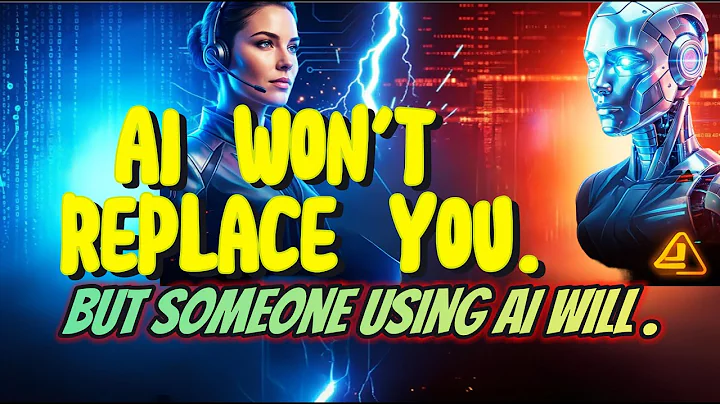 AI won't replace you, but someone using AI will