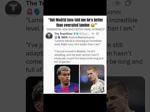Baby Goat Is Levels Above Every Youngster Yamal Football Madridista Franco Barça Trending