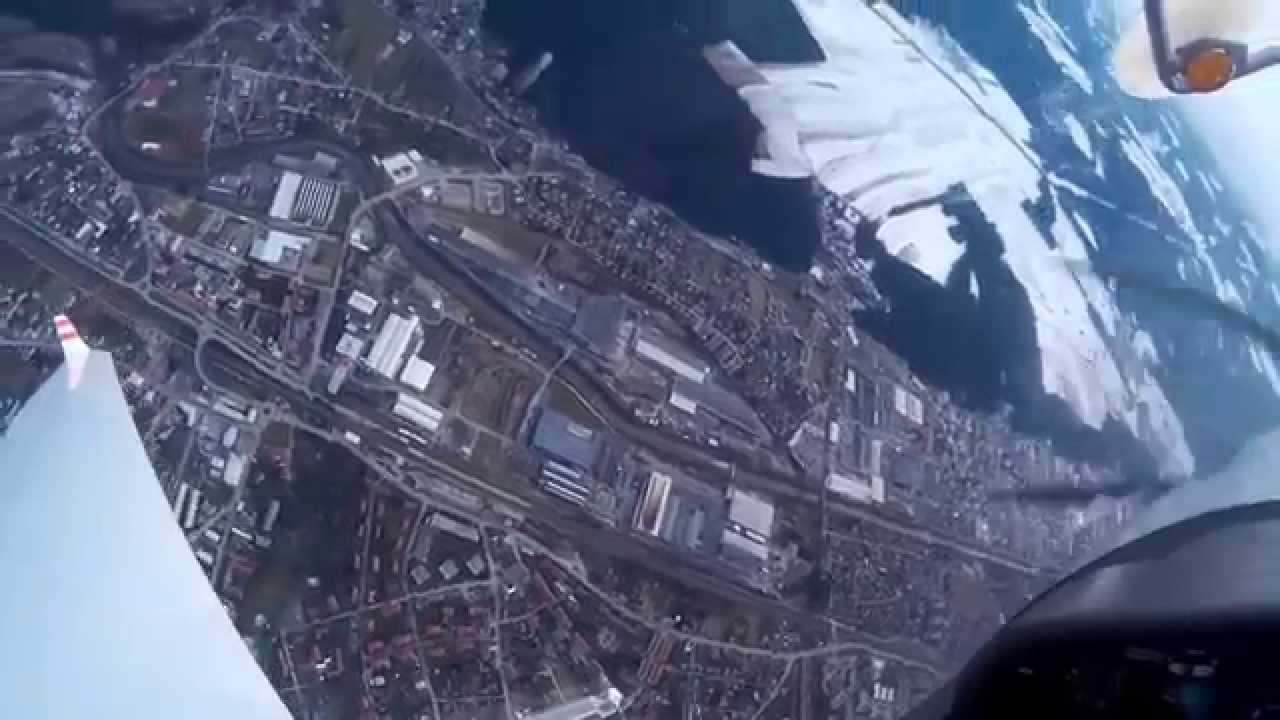 Steilkurven mit einer Diamond HK-36 [Cockpit View] (2nd Re-Upload)