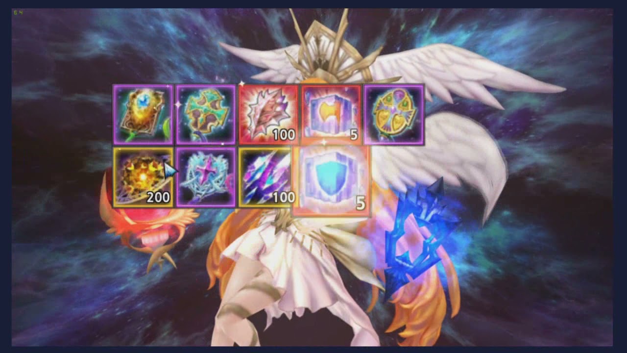 King's Raid - Using 28 all-in-one tickets after buff