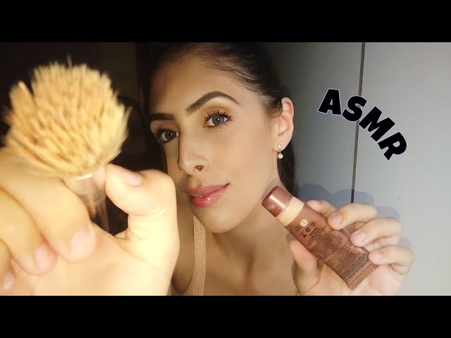 ASMR - Maquiando Você com muitos sons de boca (   MAKEUP FOR YOU 💄) Mouth Sounds #asmr #mouthsounds