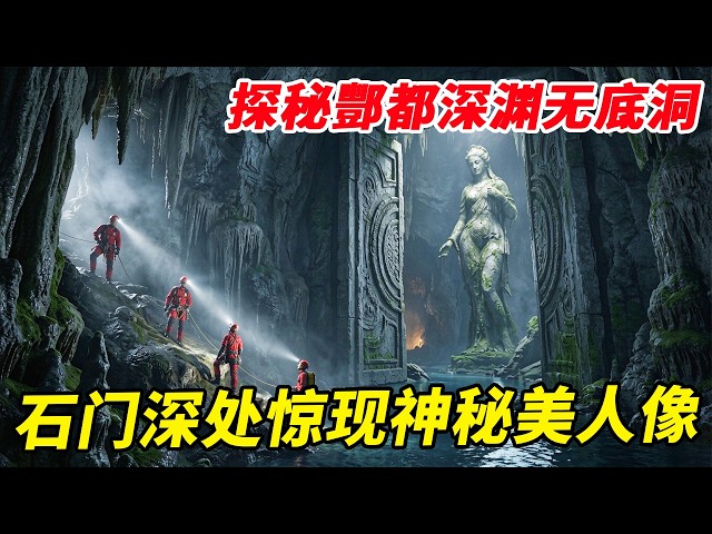 探秘酆都深渊无底洞!极限绳降闯入地底禁区,石门深处竟惊现神秘美人石像!【户外小北哥】