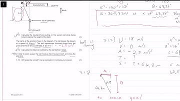 2018|Matric IEB Physics Paper 1 Supplementary Exam  |Question 3|Kinematics