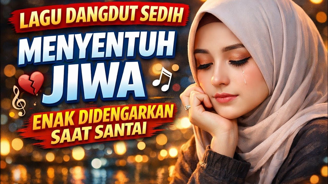LAGU DANGDUT SEDIH MENYENTUH JIWA, ENAK DIDENGARKAN SAAT SANTAI