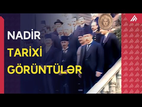 Rəsulzadənin nadir görüntüləri - İLK DƏFƏ