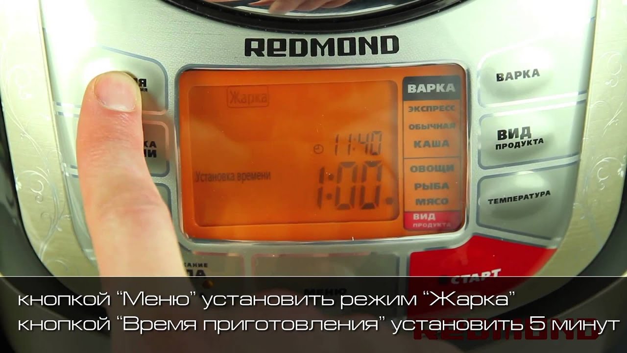 Индейка в сливках с грибами в мультиварке REDMOND RMC-M4502