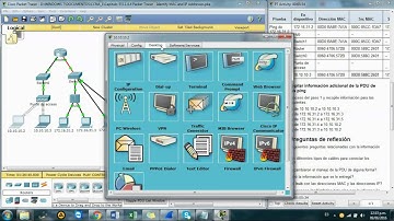 Maira Zambrano-Laboratorio Cisco CCNA_1: 5.1.4.4 Packet Tracer Identify MAC and IP Addresses
