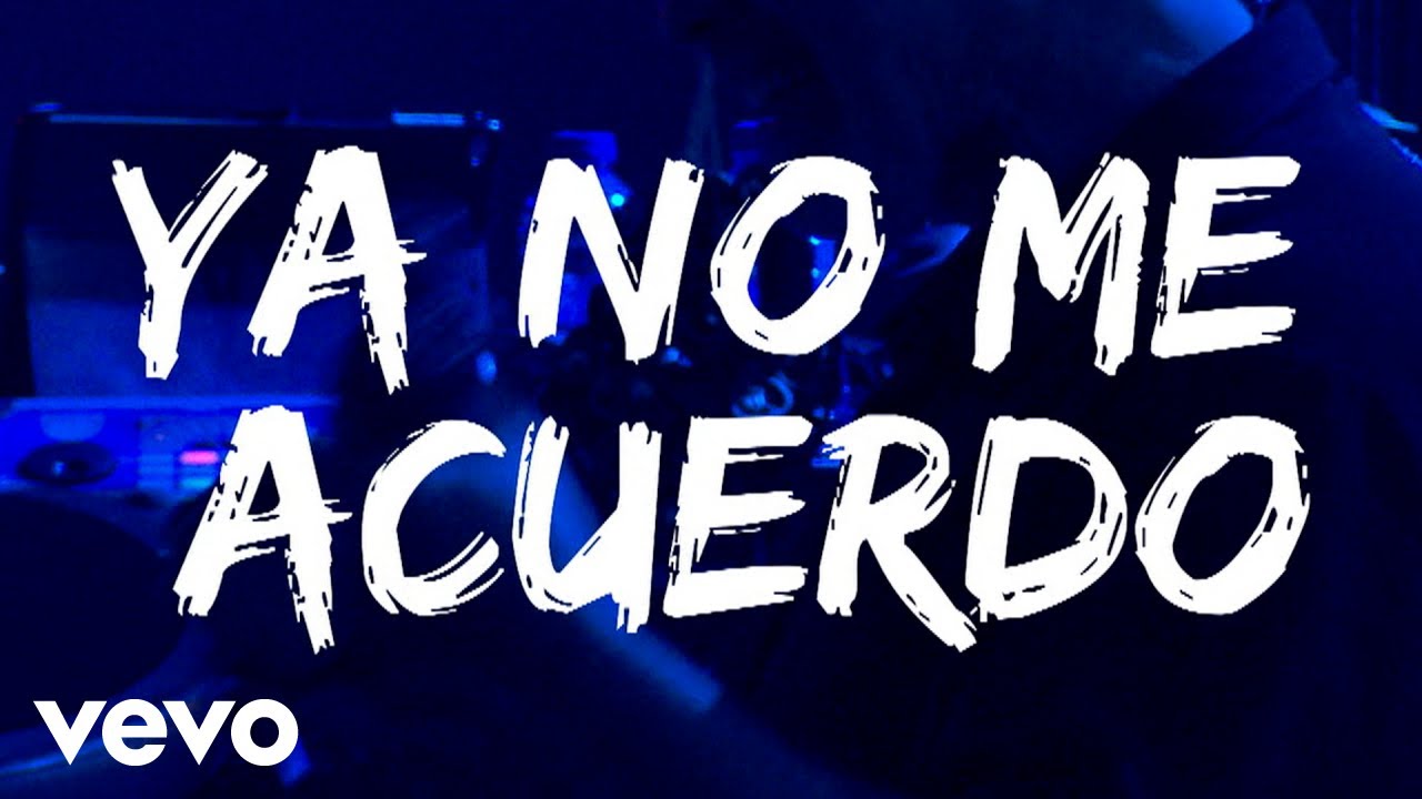 Estopa - Ya no me acuerdo (25 Años Dando Estopa)