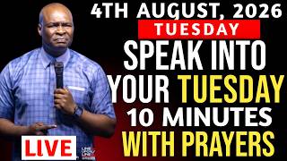 [Tuesday 4th August, 2026] Speak Into Early Morning Prayer | Spiritual Prayer-Apostle Joshua Selman