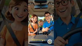 🎵 The Seat Belt Song! | Fun Car Safety Rhyme for Kids 🚗 #babyshorts #nurseryrhymes