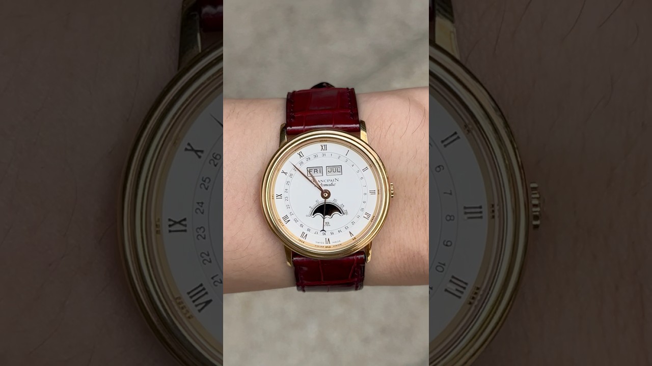 Blancpain Villeret Triple Calendar Moon Phase
