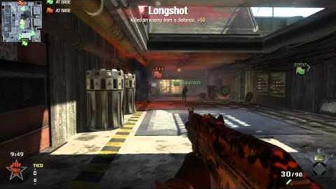 Call of Duty: Black Ops - #01 - Banked Tomahawk across the map (CTF - Radiation)