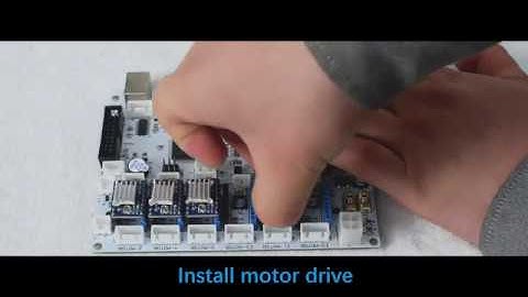 GEEETECH A20M 3D printer | replace the motherboard