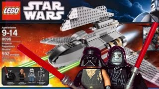 Обзор Lego Star Wars 8096 шаттл Императора Палпатина / Review Lego Star Wars #lego #starwars #retro