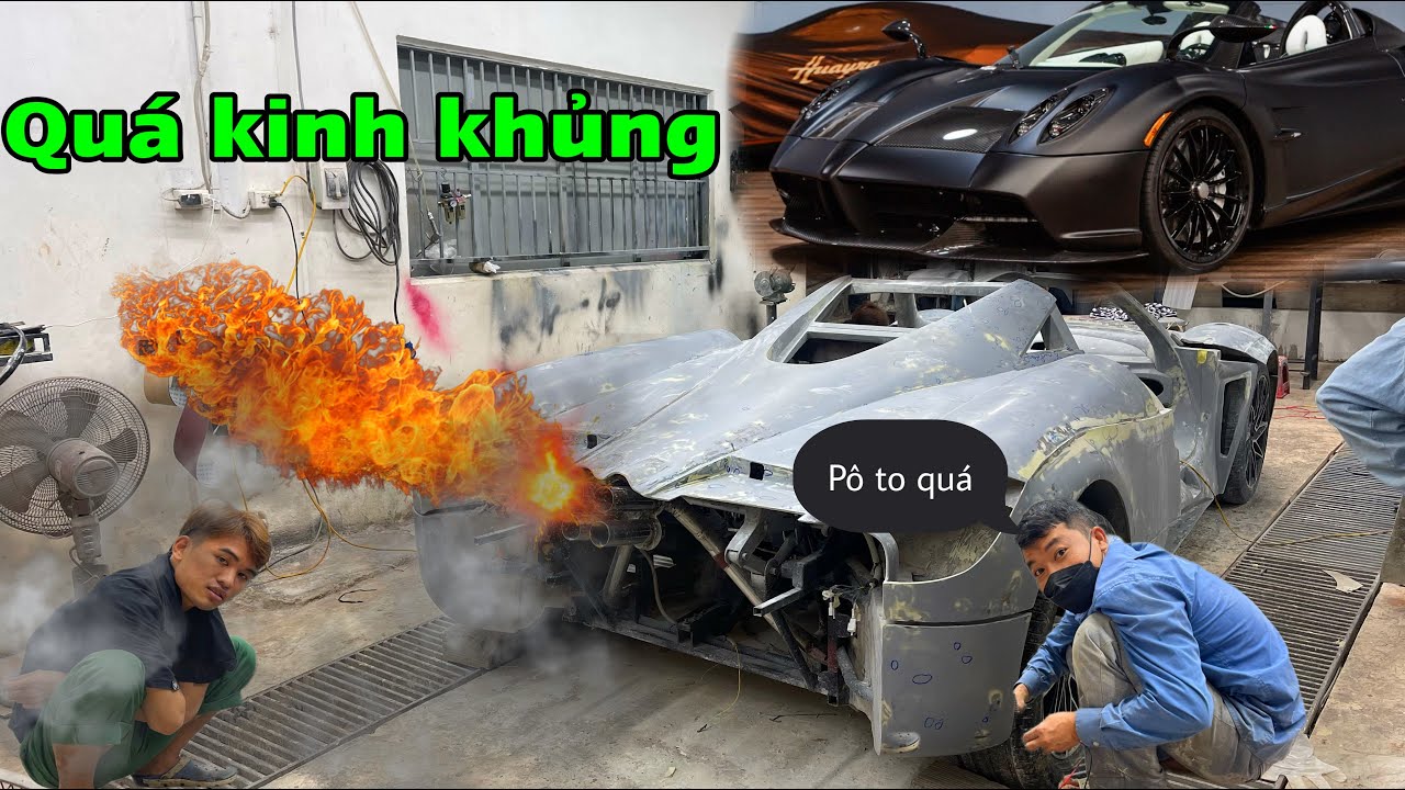 ⁣Đánh thức động cơ , Pagani Huayra Trỗi dậy