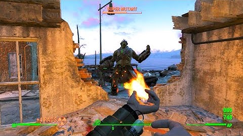 FALLOUT 4 Invisible Weapon
