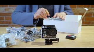 Dragon Touch Vision 3 Action Camera: Unboxing