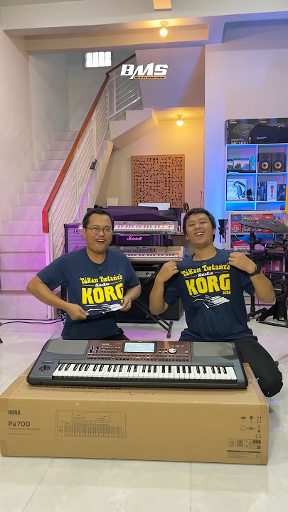 UNBOXING KORG PA700, versi terbaru, pilihan para player yg suka musik khas nusantara #korgpa700