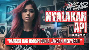 Nike Ardilla - Nyalakan Api | Cover Rock 2025 (Lirik Video)