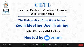 Zoom Meeting User Training screenshot 5