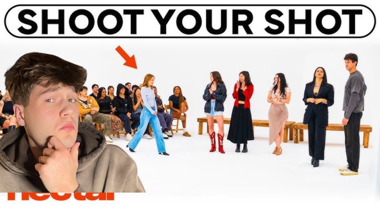 BMAN REACTS TO 25 SINGLES SHOOT THEIR SHOT??? (CAUCASIAN RIZZ IS NOT IT ...