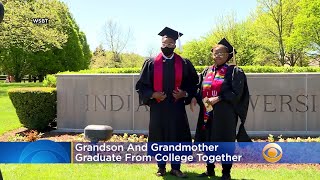 It's 'Really Cool': Grandson And Grandmother Graduate From College Together