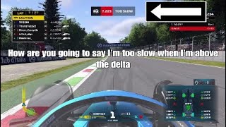 The Saftey Car Is Broken In F122 🤬 (Please Fix This Codemasters)
