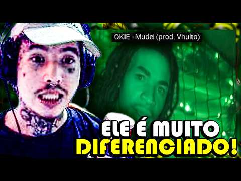 OKIE SIMPLESMENTE INVENTOU OUTRA FORMA DE RIMAR 😭🔥 “MUDEI” — REACT