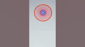 "Mesmerizing Spirograph Art: Unlocking Endless Geometric Patterns!" #asmr #spirograph #art #shorts