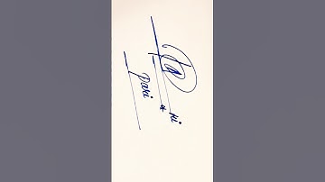 Pari name Signature Style////Best Signature idea#Viralshorts