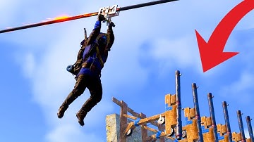 My Devious Rust Zipline Trap